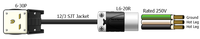 6-30p plug adapter